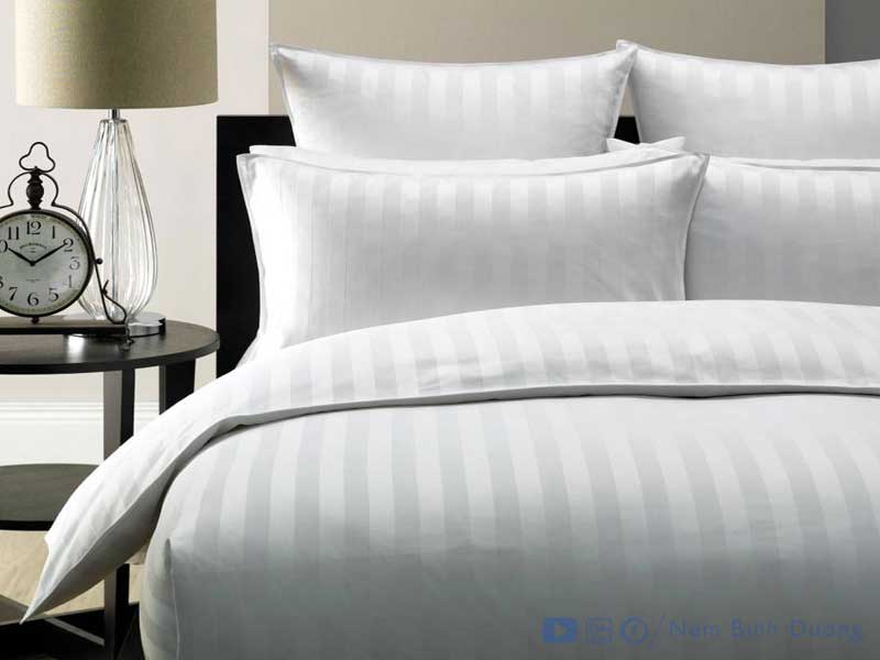Ga trắng sọc 3F - Nệm Bình Dương