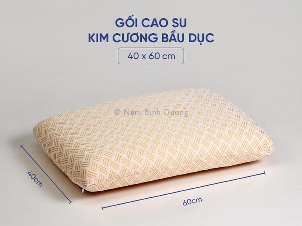 Gối Cao Su Kim Cương
