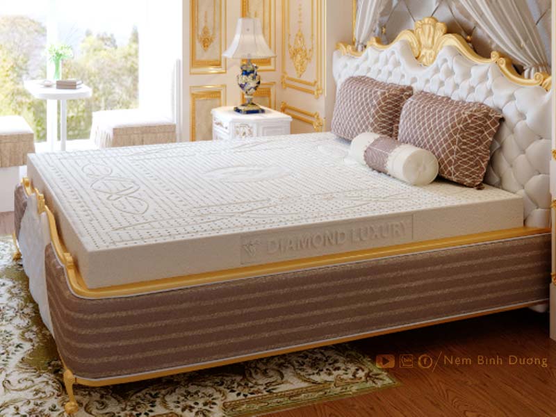 Nệm cao su Kim Cương Luxury - Nệm Bình Dương
