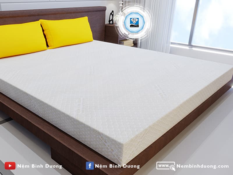 Nệm cao su Kim Cương Happy Gold Nệm cao su Kim Cương Happy Gold - Nệm Bình Dương