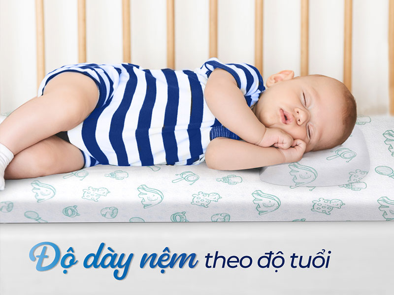 Nệm Liên Á Cho Bé tại Bình Dương - Nệm Bình Dương