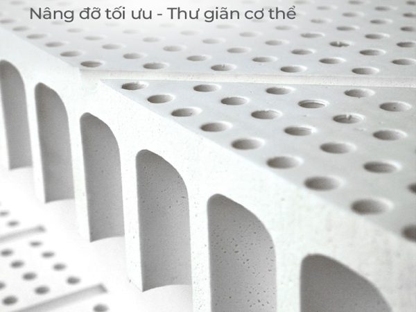 Nệm cao su Liên Á than hoạt tính LA Dome Grey - Nệm Bình Dương