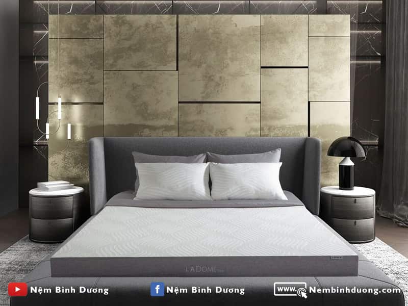 12 Nệm cao su Liên Á L'A Dome Grey - Nệm Bình Dương