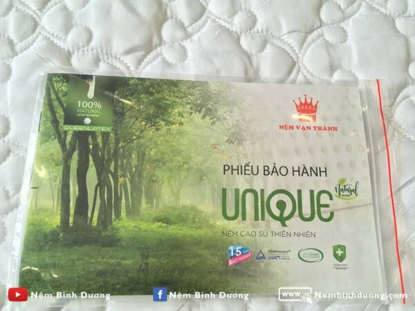 Nệm cao su Vạn Thành Unique - Nệm Bình Dương