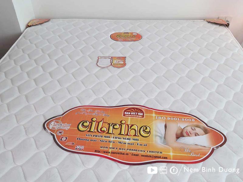 3 Nệm lò xo Citrine - Nệm Bình Dương