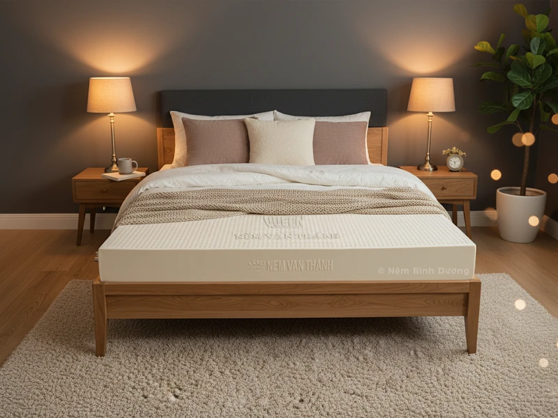 Nệm cao su Vạn Thành Standard 1m6