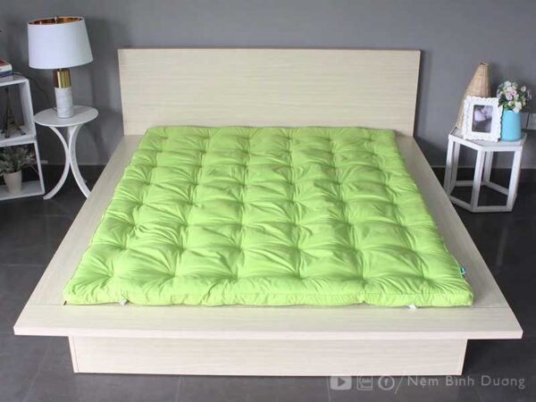 Topper Edena màu xanh lá - Nệm Bình Dương