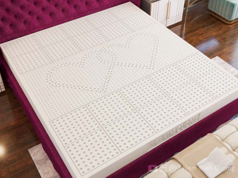 Nệm cao su Kim Cương Purelux 3Zone - Nệm Bình Dương Nệm cao su Kim Cương Purelux 3Zone - Nệm Bình Dương