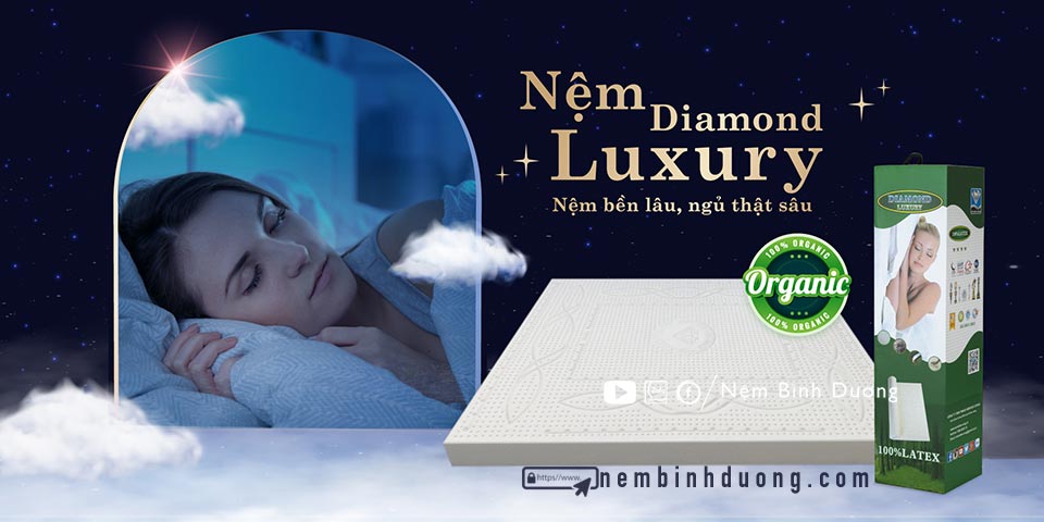 Nệm cao su Kim Cương - Nệm Bình Dương