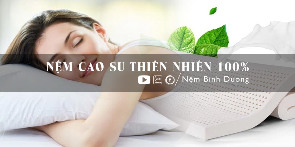 Nệm cao su thiên nhiên - Nệm Bình Dương