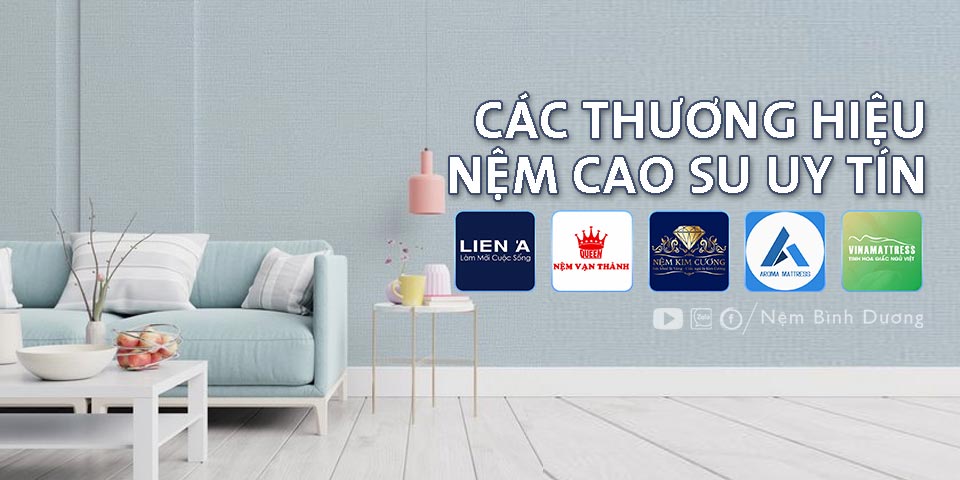 Nệm cao su thiên nhiên - Nệm Bình Dương