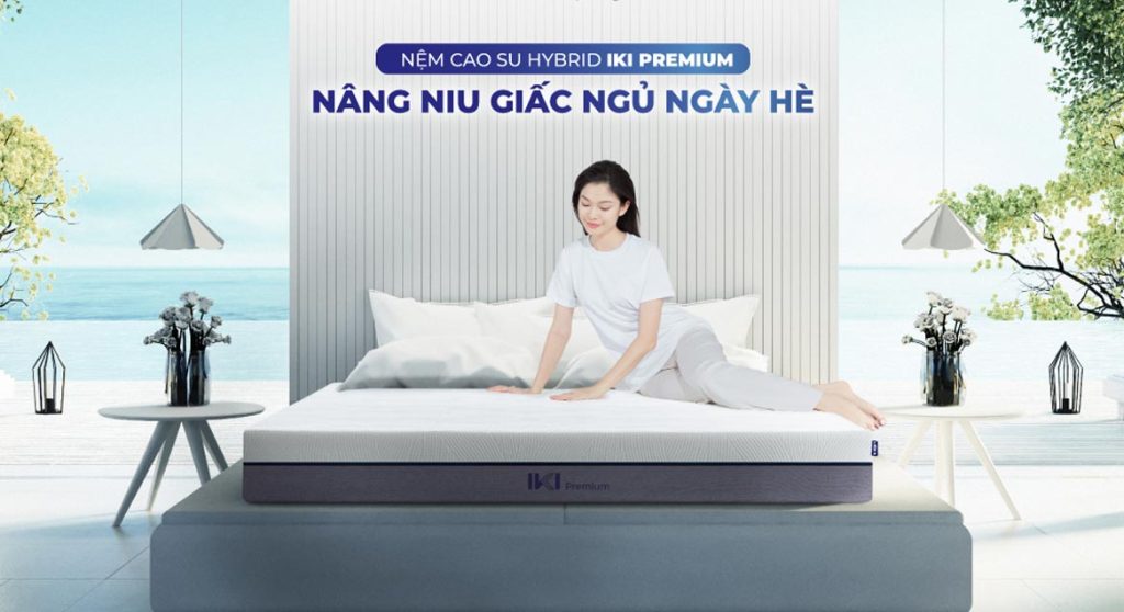 Nệm cao su hybrid Liên Á IKI Premium - Nệm Bình Dương